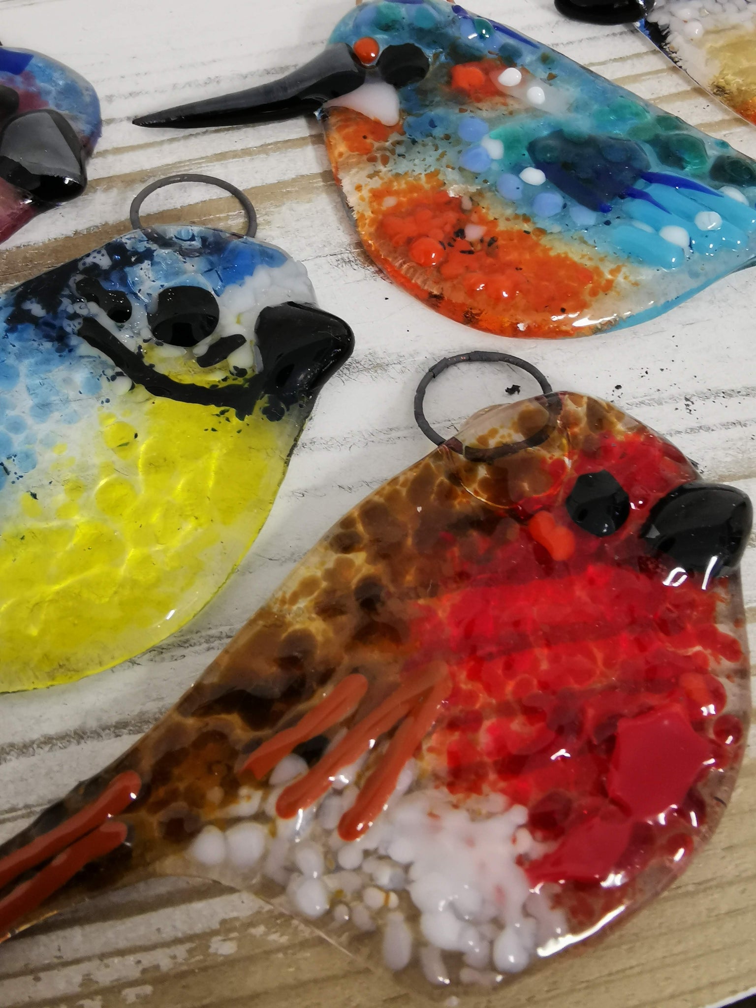 Glass Fusion Workshop - 3 Little Birds!