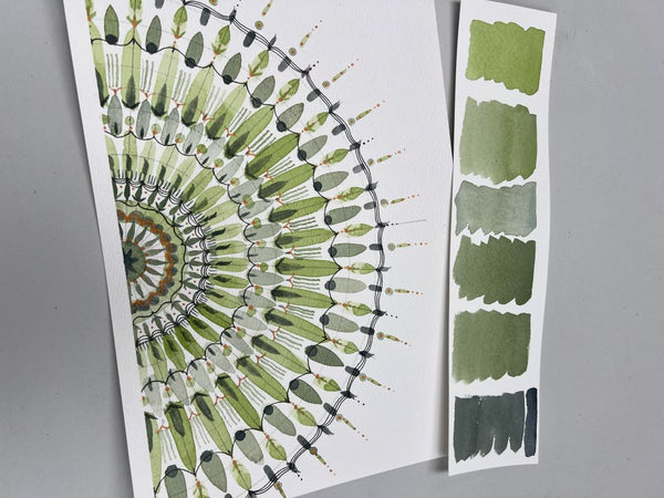 Watercolour Mandala Workshop by Mind Unwind