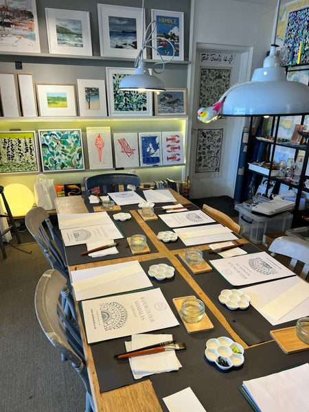Watercolour Mandala Workshop by Mind Unwind