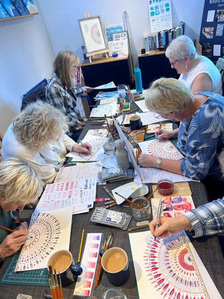 Watercolour Mandala Workshop by Mind Unwind