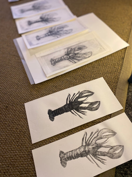 Drypoint Etching TETRAPAK Printmaking