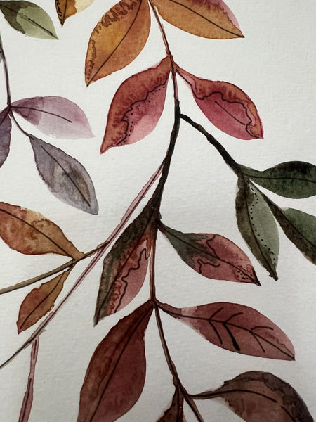 MINDUNWIND ABSTRACT AUTUMN LEAVES 21/10/26 6.30pm