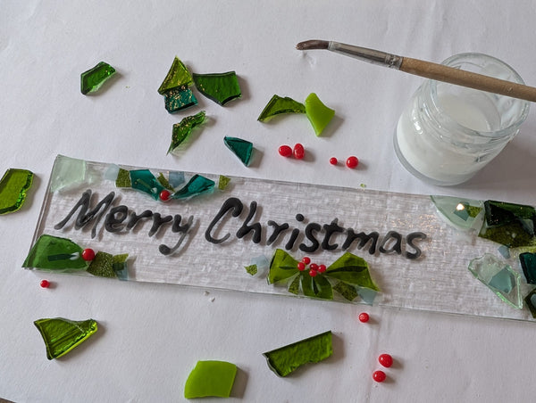 Glass Fusion Workshop - Christmas Mini Mantle 11th Nov 2026 7-9pm