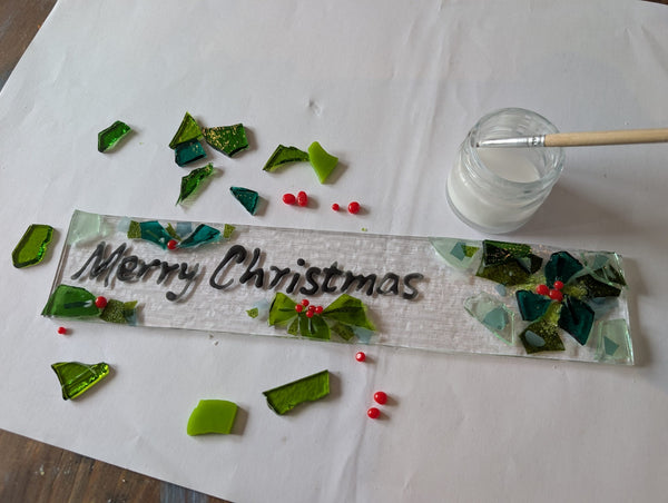 Glass Fusion Workshop - Christmas Mini Mantle 11th Nov 2026 7-9pm