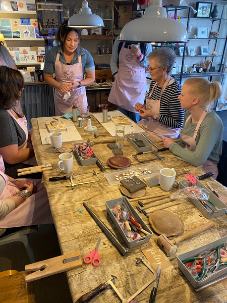 Silver Jewellery Workshop with @jewellerymoves