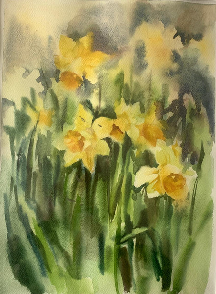 Watercolour Painting with Viktoriia