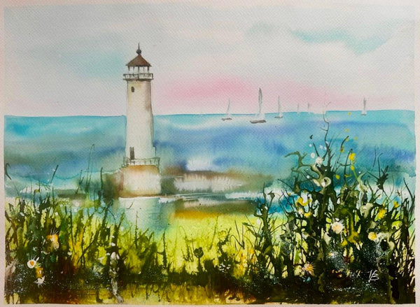 Watercolour Painting with Viktoriia