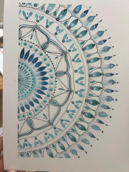 Watercolour Mandala Workshop by Mind Unwind
