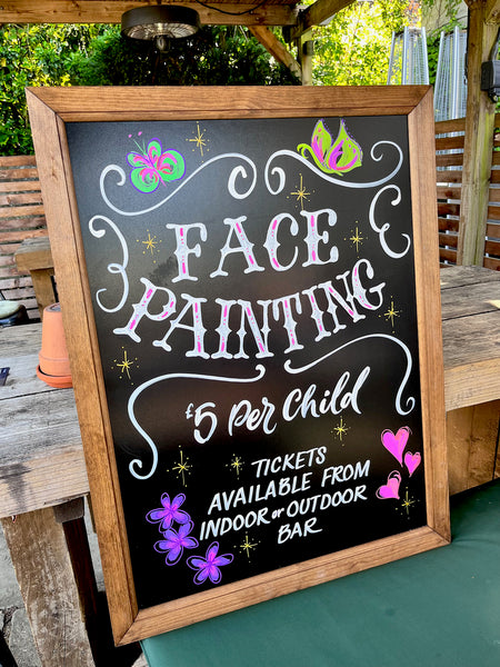 Poster making & Sign writing workshop with Lemon Yellow Lettering